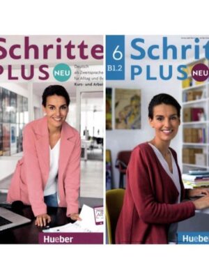 Schritte PLUS NEU 5 B1.1 and 6 B1.2 (2 Books) (Color)